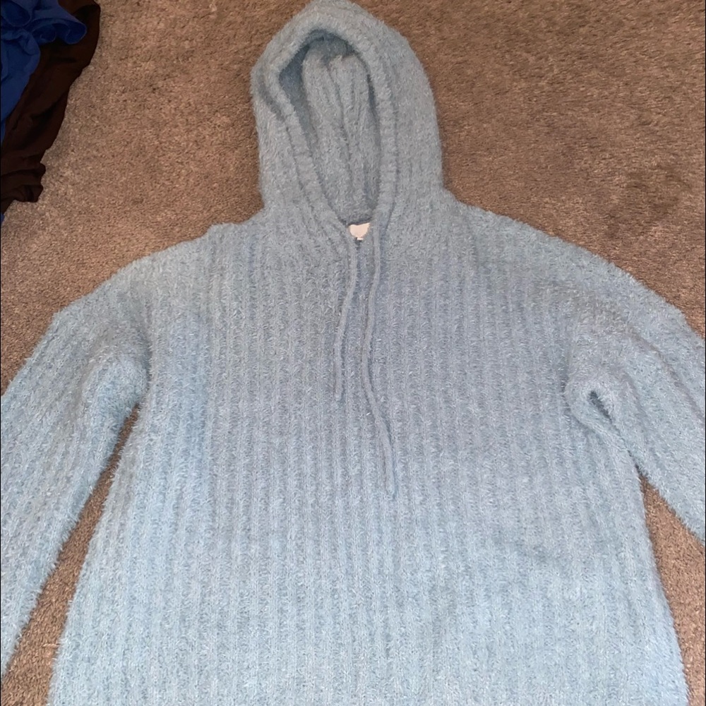 Fluffy sweater